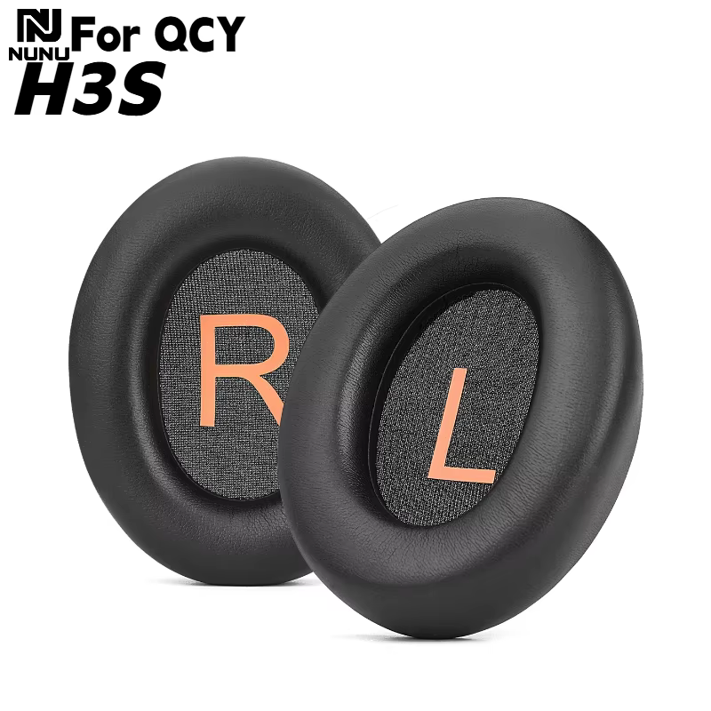 NUNU Replacement Original version Foam Cushion Ear Pads With buckle For QCY H3S Headset Earmuffs repair parts