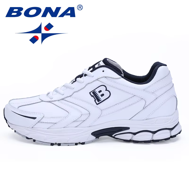 BONA New Arrival styl klasyczny mężczyźni buty do biegania zasznurować buty sportowe mężczyźni Outdoor Jogging adidasy do chodzenia męskie do sprzedaży detalicznej - AliExpress 201768104