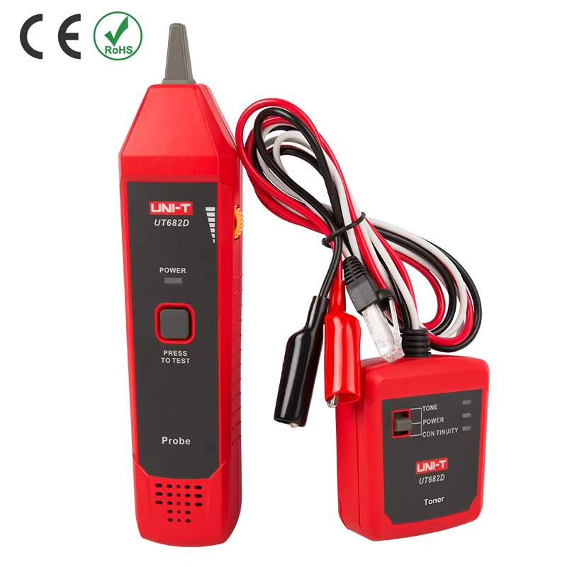 UNI-T UT682 serii wykrywacz przewodów z tonerem sonda linii telefonicznej kabel sieciowy Ethernet Tester sieci LAN kalibracji detektor linii Finder - AliExpress 1420