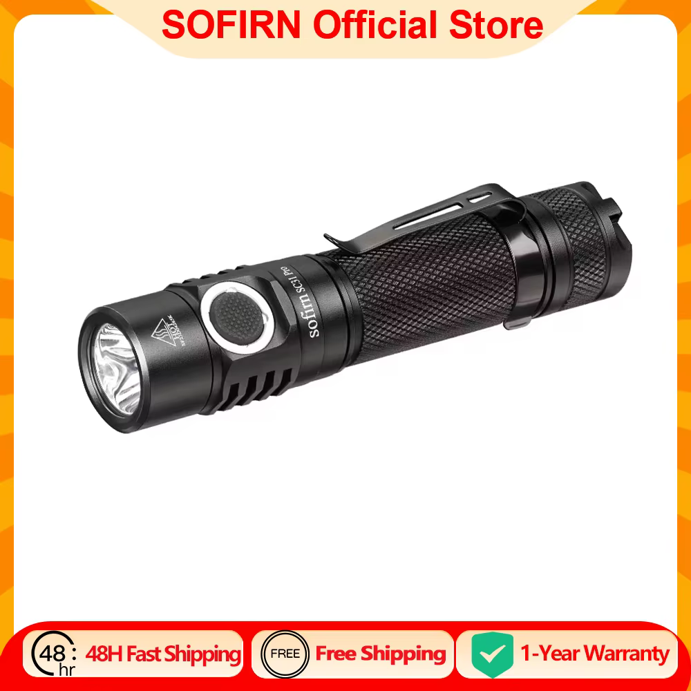 Sofirn SC31 Pro 2000lm latarka 18650 USB-C