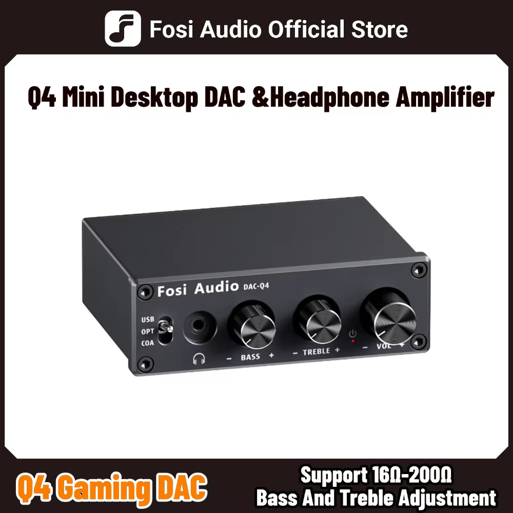 Fosi Audio Q4 Mini DAC USB Stereofoniczny
