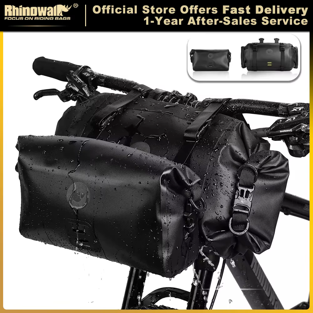 Rhinowalk torba na rower 2 szt. 8L + 4L wodoodporna