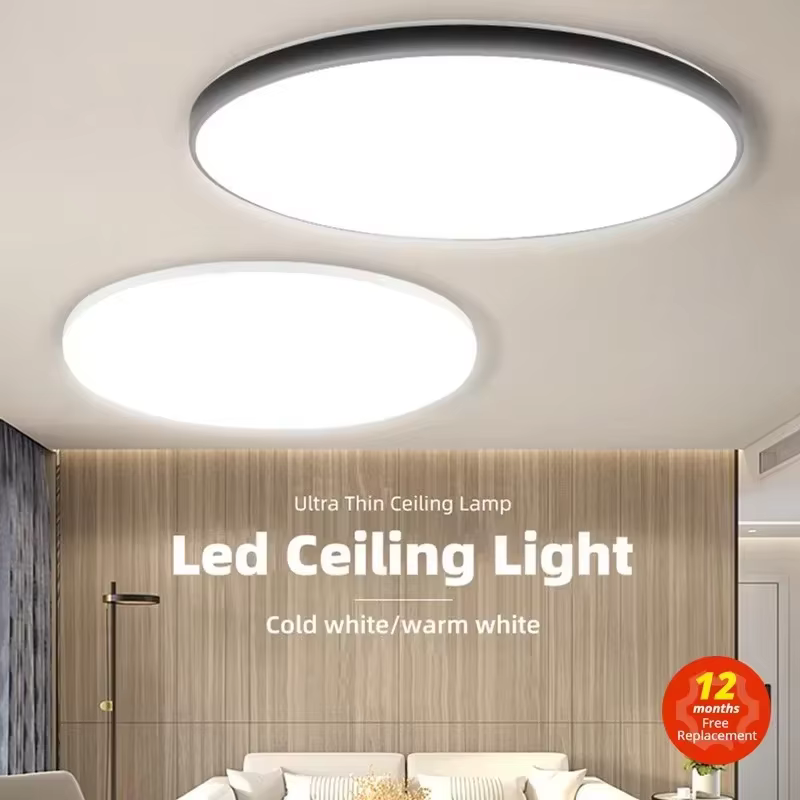 Lampa sufitowa LED 220V nowoczesna do sypialni i kuchni